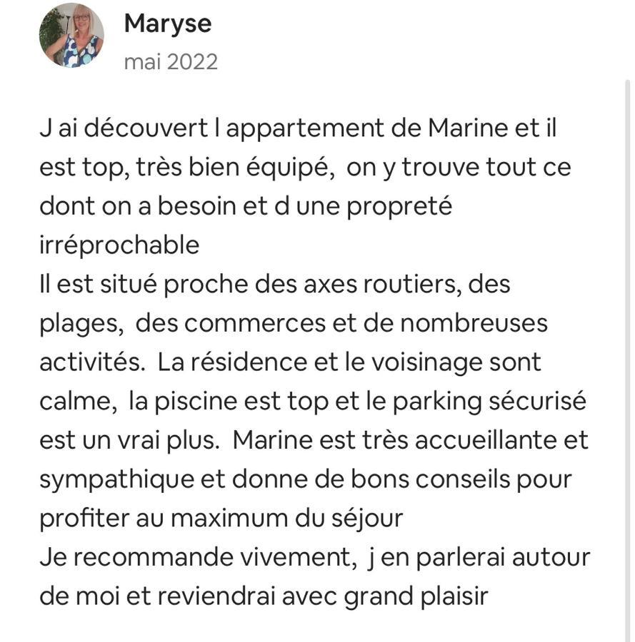 Appartement 2 Pieces En Rez De Jardin Avec Parking Et Piscine 卢贝新城 外观 照片